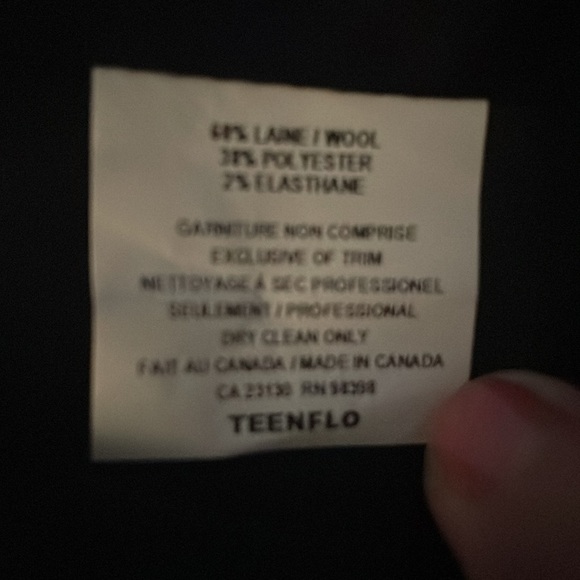 New with tags TEENFLO single button jacket - Picture 5 of 6